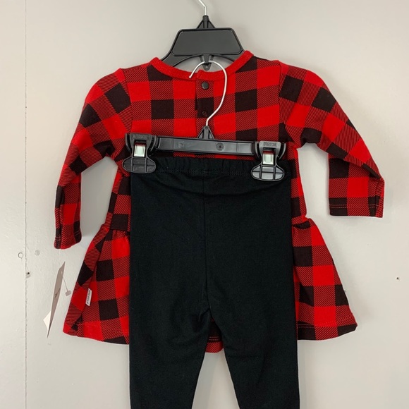 New! Petit Lem Baby Christmas Holiday Outfit 2 - Picture 4 of 9